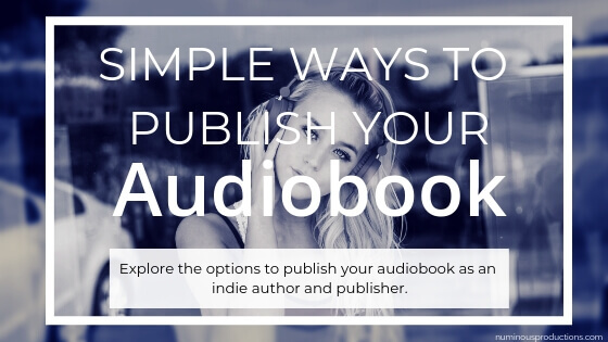 DIY Publishing Audiobook BW blog title