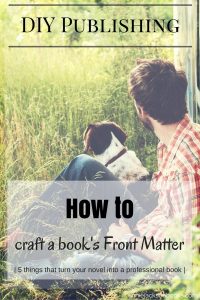 DIY Publishing Book Matter guy dog pinterest