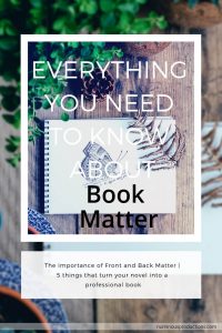 DIY Publishing Book Matter pinterest