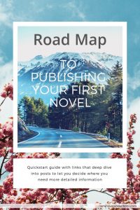 DIY Publishing Roadmap to publishing your first novel pinterest